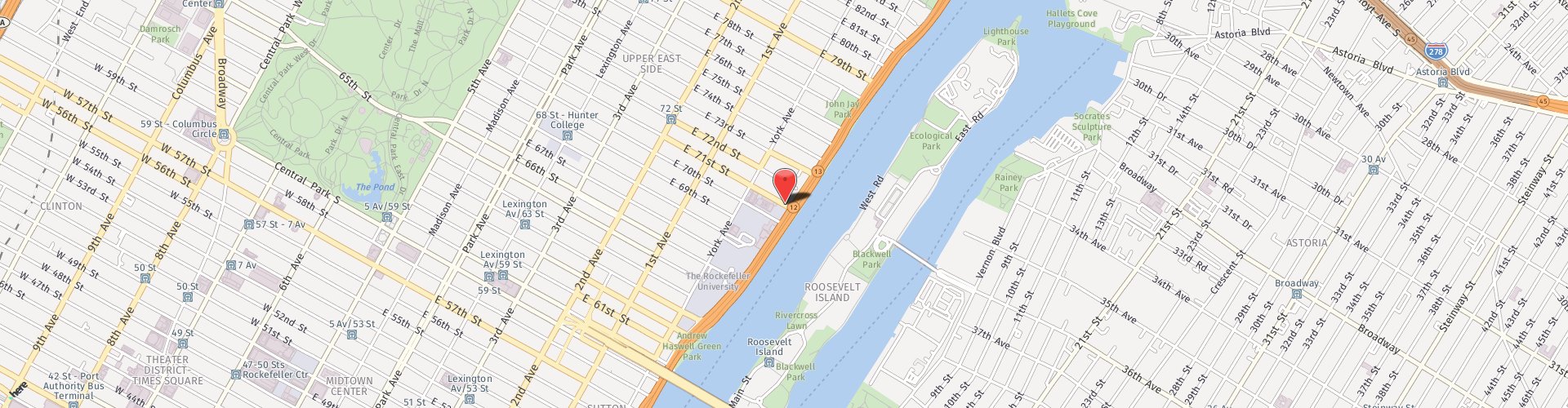 Location Map: 541 East 71st St. New York, NY 10021